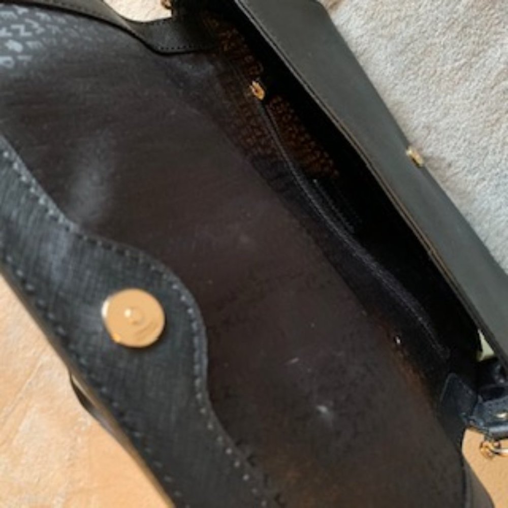 NWOT Kate Spade Black Saffiano leather - Picture 4 of 6